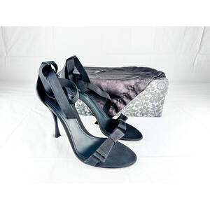 Dolce & Gabbana Black Strappy Heeled Sandals NWT – EU 40 / US 9